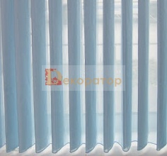 Жалюзи вертикальные ПЛАСТИК с тюлем - ВЖ пластик 89 мм  Декоратор штор